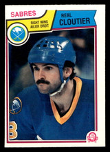 1983-84 O-Pee-Chee #62 Real Cloutier Near Mint 