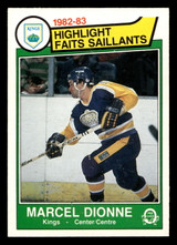 1983-84 O-Pee-Chee #151 Marcel Dionne HL Near Mint+ 