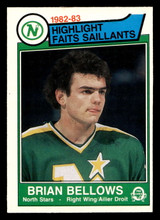 1983-84 O-Pee-Chee #165 Brian Bellows HL Near Mint 