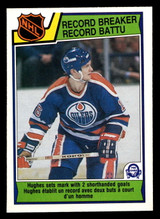 1983-84 O-Pee-Chee #213 Pat Hughes RB Near Mint OPC 