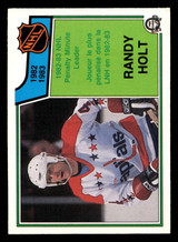 1983-84 O-Pee-Chee #220 Randy Holt LL Near Mint OPC 