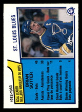 1983-84 O-Pee-Chee #308 Brian Sutter TL Near Mint+ OPC 