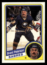 1984-85 O-Pee-Chee #25 Brent Peterson Ex-Mint 