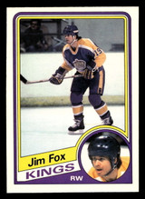 1984-85 O-Pee-Chee #84 Jim Fox Very Good 