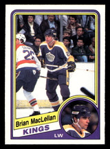 1984-85 O-Pee-Chee #87 Brian MacLellan Near Mint+ RC Rookie 