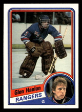 1984-85 O-Pee-Chee #142 Glen Hanlon Near Mint+ 