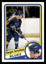 1984-85 O-Pee-Chee #191 Dwight Schofield Near Mint+ RC Rookie 