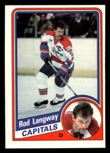 1984-85 O-Pee-Chee #202 Rod Langway Near Mint 