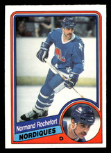 1984-85 O-Pee-Chee #287 Normand Rochefort Near Mint OPC 