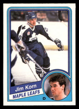 1984-85 O-Pee-Chee #304 Jim Korn Near Mint+ OPC 