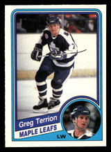 1984-85 O-Pee-Chee #312 Greg Terrion Near Mint+ OPC 