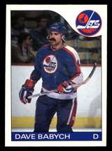 1985-86 O-Pee-Chee #10 Dave Babych Near Mint OPC 