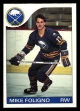 1985-86 O-Pee-Chee #17 Mike Foligno Near Mint+ OPC 