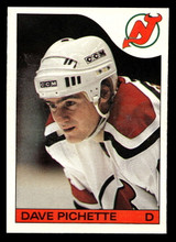 1985-86 O-Pee-Chee #21 Dave Pichette Near Mint OPC 