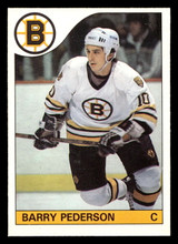 1985-86 O-Pee-Chee #52 Barry Pederson Near Mint+ OPC 