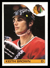 1985-86 O-Pee-Chee #59 Keith Brown Near Mint+ OPC 