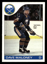 1985-86 O-Pee-Chee #89 Dave Maloney Near Mint OPC 
