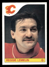 1985-86 O-Pee-Chee #95 Reggie Lemelin Near Mint+ OPC 