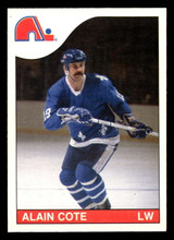 1985-86 O-Pee-Chee #205 Alain Cote Near Mint OPC 