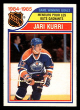 1985-86 O-Pee-Chee #261 Jari Kurri LL Near Mint OPC 