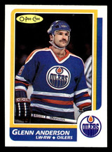 1986-87 O-Pee-Chee #80 Glenn Anderson Near Mint+ OPC 