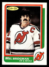 1986-87 O-Pee-Chee #136 Mel Bridgman Near Mint OPC 