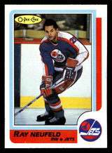1986-87 O-Pee-Chee #177 Ray Neufeld Near Mint OPC 
