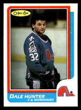 1986-87 O-Pee-Chee #192 Dale Hunter Near Mint OPC 