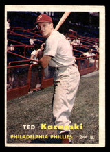 1957 Topps #27 Ted Kazanski Excellent+  ID: 511760