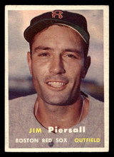 1957 Topps #75 Jim Piersall Very Good  ID: 511766