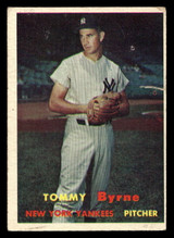1957 Topps #108 Tommy Byrne Poor 
