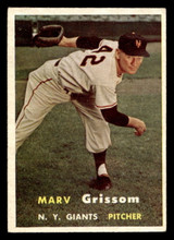 1957 Topps #216 Marv Grissom Excellent+  ID: 511798