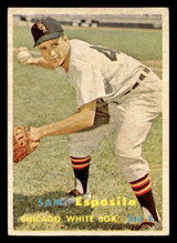 1957 Topps #301 Sammy Esposito DP Very Good RC Rookie  ID: 511820