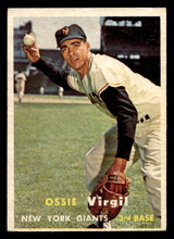 1957 Topps #365 Ozzie Virgil Sr. Excellent+ RC Rookie  ID: 511839