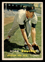 1957 Topps #372 Norm Zauchin Excellent+  ID: 511846