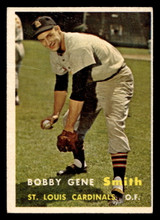 1957 Topps #384 Bobby Gene Smith Very Good RC Rookie  ID: 511849