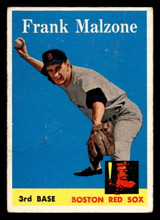 1958 Topps #260 Frank Malzone VG-EX  ID: 511901