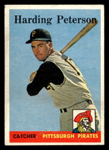 1958 Topps #322 Harding Peterson Excellent+ RC Rookie 
