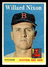 1958 Topps #395 Willard Nixon Excellent  ID: 511943