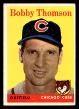 1958 Topps #430 Bobby Thomson Excellent+  ID: 511949