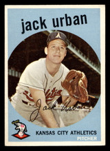 1959 Topps #18 Jack Urban Excellent+  ID: 511970