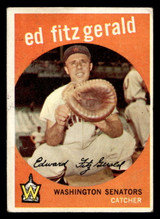 1959 Topps #33 Ed Fitz Gerald Very Good  ID: 511975