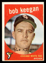 1959 Topps #86 Bob Keegan UER Excellent  ID: 511984