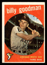 1959 Topps #103 Billy Goodman Excellent  ID: 511987
