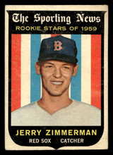 1959 Topps #146 Jerry Zimmerman Very Good RC Rookie 