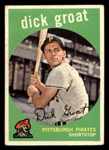 1959 Topps #160 Dick Groat Very Good 