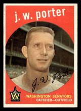 1959 Topps #246 J.W. Porter Excellent+  ID: 512051