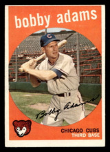 1959 Topps #249 Bobby Adams Excellent+  ID: 512052