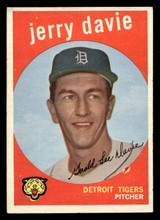 1959 Topps #256 Jerry Davie Excellent+ RC Rookie  ID: 512054