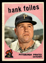 1959 Topps #294 Hank Foiles Excellent+  ID: 512075